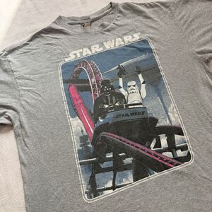 Vintage Style Star Wars Roller Coaster Graphic T-Shirt